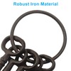 Aoserge Vintage Cast Iron Skeleton Key Set