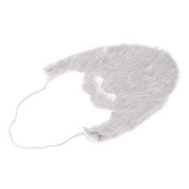 Grey Fake Beard Costume Facial False Beard Male Fake Whisker Play Tricks Party Supplies