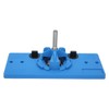 Woodworking 35mm Hole Opener Hinge Hole Jig Template Drilling Guide