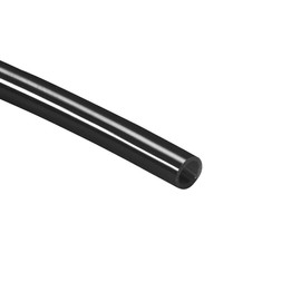 TA-VIGOR Pneumatic Air Tubing, 6mm OD x 4mm ID 8 Meters 26.24ft PU Polyurethane Air Compressor Tube Hose Pipe Black