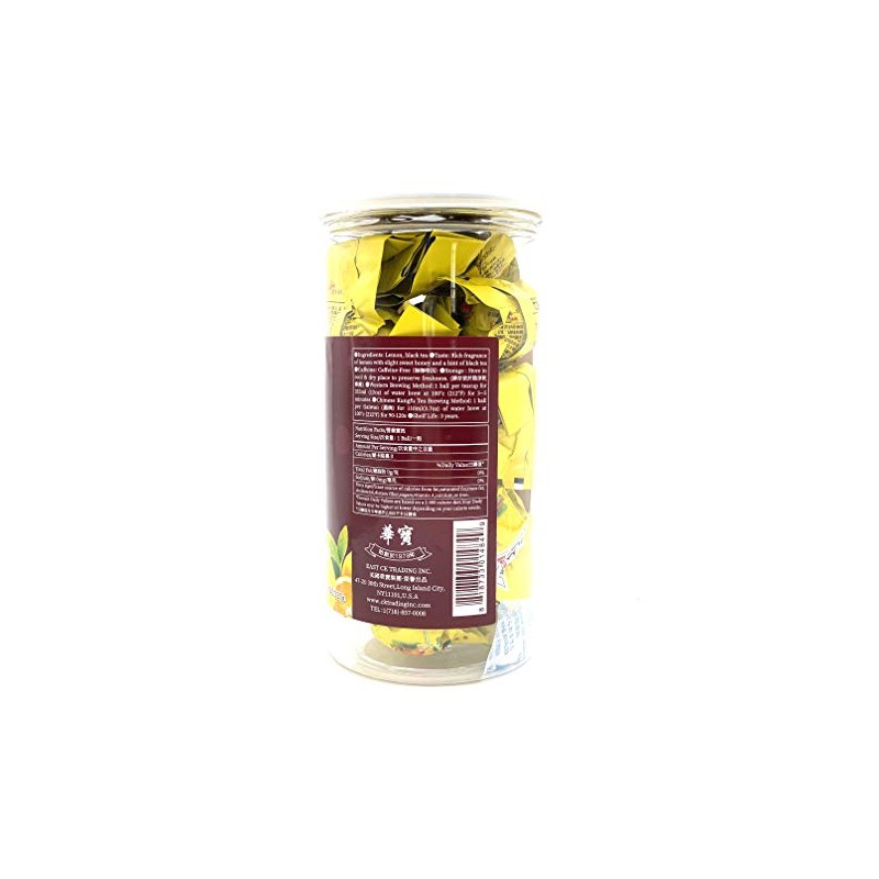 President Brand Honey Lemon Black Tea 8oz 蜂蜜柠檬红茶