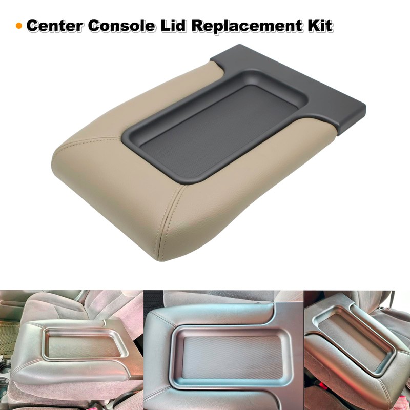 NHILES Center Console Lid Replacement Kit for 1999 2000 2001