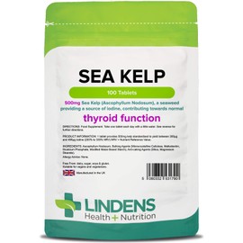 Kelp Tablets 100 x 500mg High Potency 1-a-day
