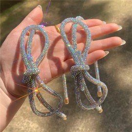 Crystal Bow Headbands for Women, Rhinestone Bowknot Headbands for Women, Jeweled knot Headbands for Women Beaded Sparkly Crystal Rhinestone Hair Bow Hairhoop Hairbands