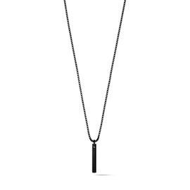 MVMT Monolith 28200086 Men's Necklace Black, Stainless Steel, No Gemstone
