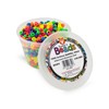 Hygloss Products Bucket O'Beads Class Economy 1000 neon barrel pony,