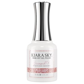 KIARA SKY Reflective Glitter Gel Nail Polish | Shimmery Glitter Sparkly Shiny Gel Polish | Diamond FX Flash Reflective| 15 ml Soak Off Manicure Gel Nails Disco Holographic, Velvet Crush