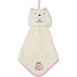 Maruma Suspending Towel, Microfiber Material, Sumikko Gurashi, Shirokuma and Outing, Kindergarten and School Entrance Goods, Kindergarten and School Entrance Preparation, Nursery School, Kindergarten