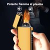 YOZWOO Electric Lighter Rechargeable, High Power Flame Arc Lighter, USB