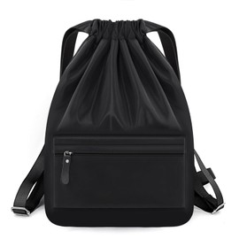 WenYa Swimming Bags for Girls, Swimming Backpack Bags with Wide Straps, Swimming Drawstring Waterproof Bags for Kids Sports Gym Yoga