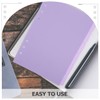 Divider Card Index Sheet File Accessories a5 Size 6 Holes