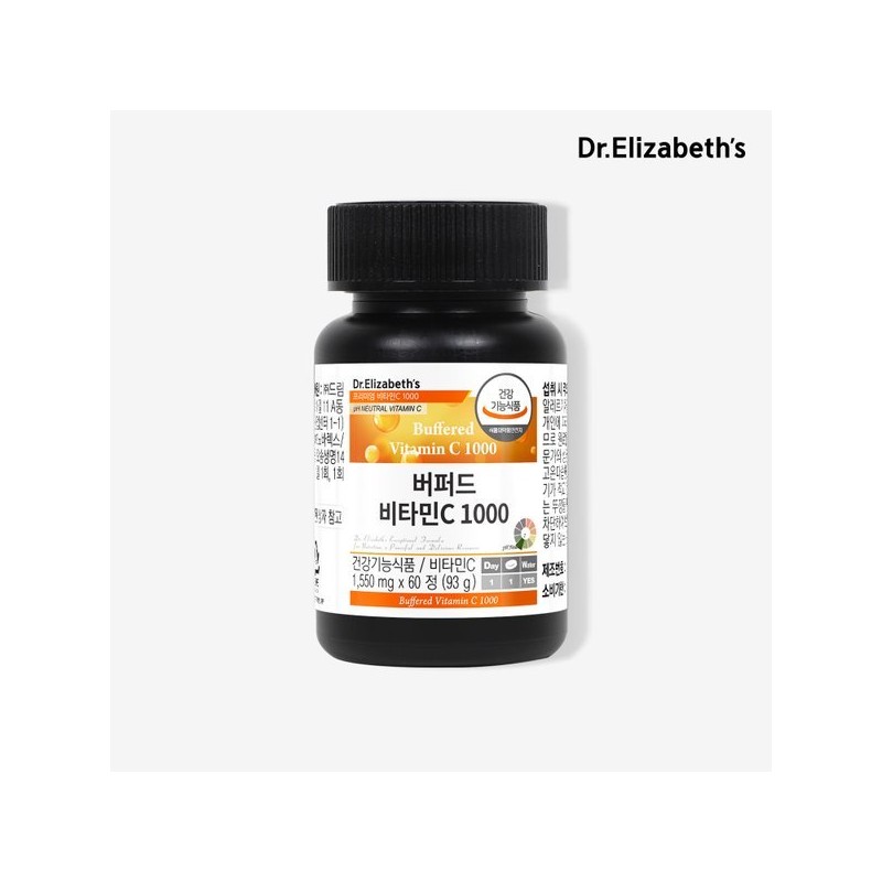 Dr. Elizabeth 닥터엘리자베스 버퍼드 비타민C 1000 (60정) Dr. Elizabeth Buffered