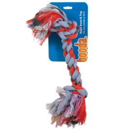 Aspen/Booda Corporation DBX50774 2-Knot Rope Bone Dog Toy, X-Large
