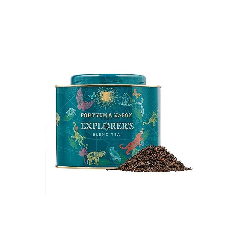 Fortnum and Mason Explorers Blend Tea 250g 8.80z Tin