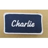 Name Charlie patch Embroidered New