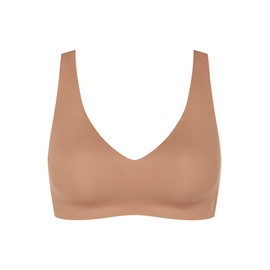 Sloggi Women's Zero Feel 2.0 Soft Bra, Nostalgic Brown, S