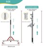 YouTin Heavy Duty Light Stand with Casters and Boom Arm,