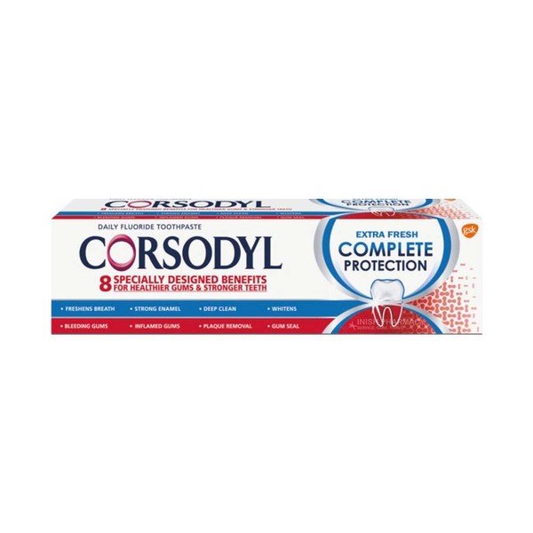 Corsodyl Complete Extra Fresh Toothpaste 75ml