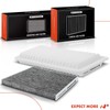 A-Premium 2-PC Engine & Cabin Air Filter with Activated Carbon
