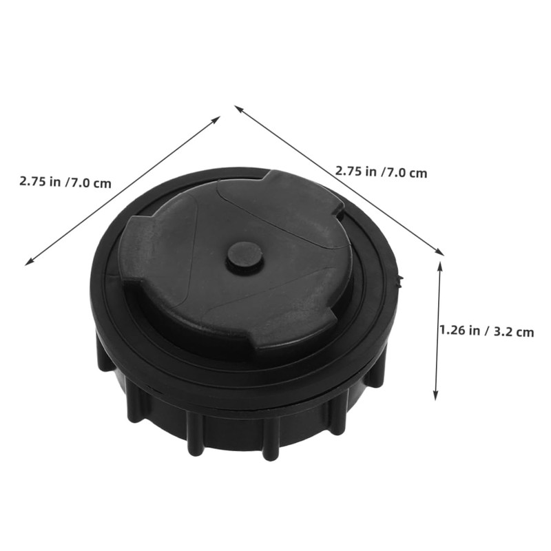 ABOOFAN 2pcs Weather Resistant Garbage Bin Drain Plug Leak Stopper