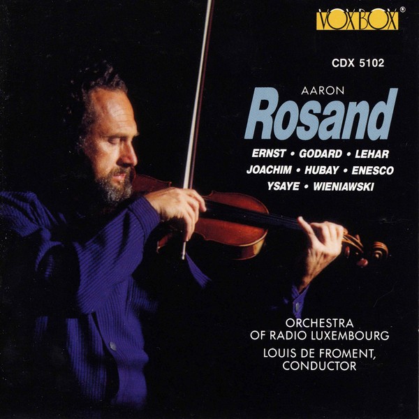 George Enescu, Benjamin Godard, Franz Lehar: Violin Recording