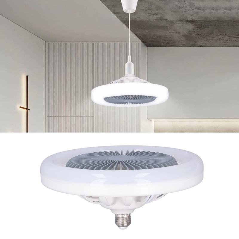 Luz de ventilador de techo, 85‑265V Ventilador de araña silencioso