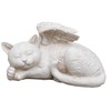 Napco 11145 Sleeping Angel Cat with Wings Garden Statue, 9.75