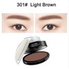 Moakxer Eyebrow Powder,Waterproof Eyebrow Stamp Powder Seal Perfect Nature Eye