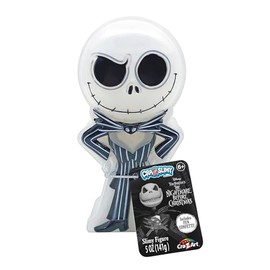 CRA-Z-Slimy The Nightmare Before Christmas Jack Skellington Slime Toy - Glossy, Stretchy, Jack Slime with Bat Shaped Confetti Mix-Ins for Boys and Girls, The Nightmare Before Christmas Kid Toy Gift