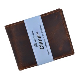 Ciana Modern & Minimalist Cardholder Wallet for Men, Slim Wallet with Rfid Blocking Layer Bifold Wallet, Premium Quality Stylish, Functional, and Secure for Your Everyday Essentials