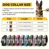 Tactical Dog Collar, Adjustable Heavy Duty Wide Thick Dog Collars