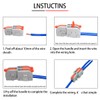Plug Connector, 1 in 2 Aug Compact Splice Connector with