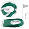 Golf Putting Mat Practice, Indoor Outdoor Golf Putting Cups and