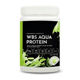 WBS – WBS Aqua Protein – Clear Whey Protein Drink Mix – Whey Isolate Protein Clarificada en Polvo –Sabor Limón - 25 g de Proteína por Porción – Probióticos y Fibra - Fresh Drink - Ligera y Refrescante – 640 g