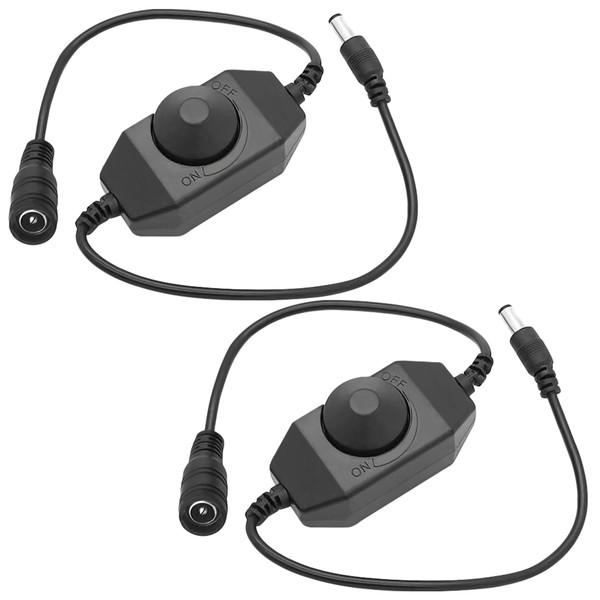 DC 12V-24V 3A LED Strip Dimmer Switch - Luxury PWM