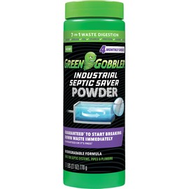 Green Gobbler Septic Tank Treatment Powder | 7 -in- 1 Waste Digestion | 4 Month Supply