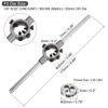 QUARKZMAN Die Stock Handle Wrench Set, 5-40 UNC Round Cutting