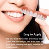 2 Pairs Instant Veneers Dentures Clip on Veneers Top and
