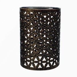 DC Voltage Pendant Light Shade Metal Drum Shaped Lampshade Industrial Easy fit Ceiling Indoor Wire cage Lampshade for Kitchen Living Room Corridor