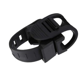 Junluck Universal Bicycle Headlight Holder, Adjustable 360 Degree Rotation Bicycle Flashlight Mount Clip Bracket for Road Bike Cycling Part, Suitable for 28-40mm Diameter Flashlight