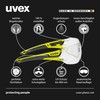 Uvex pheos nxt - premium safety glasses - anti-fog interior,