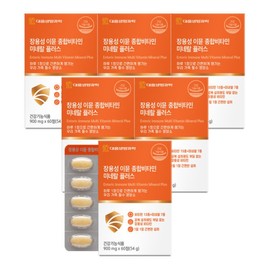 Daewoong Life Science Enteric-Coated Immune Multivitamin & Mineral Plus 60 Tablets, 6 Boxes (12-Month Supply) / Multi-Vitamin for the Whole Family / 대웅생명과학 장용성 이뮨 종합비타민 미네랄 플러스 60정 6박스 12개월분  온가족 멀티 비타민