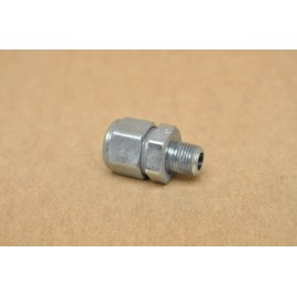 Parker New Harley Big Dog Chopper Motorcycle Oil Filter Line Connector Adapter 3/8 5/8"