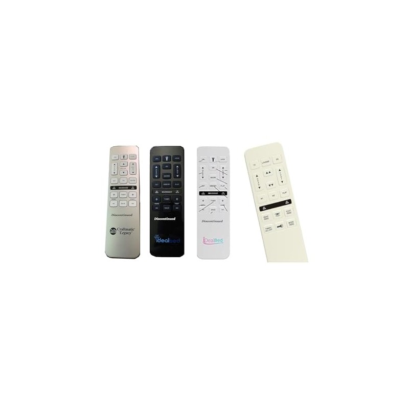 Generic Replacement Remote Compatible with Certain Richmat iDealbed 4i/c, Craftmatic