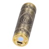 Portable Electric Shaver Bronze Stainless Steel Razor USB Charging Electric