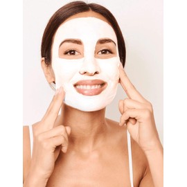 Schaebens Moisturising Mask - with Aloe Vera, Healing Water, Cucumber and Urea - (5 x 2 units. 5 ml per unit - for 10 applications) - For all skin types