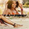 Teniinet Teniinet 4PCS 50 Handmade African Waist Beads for Women