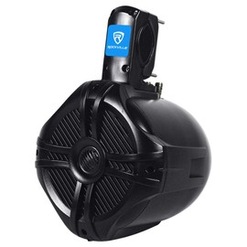 Pair Rockville RWB65B 6.5" Black 2 Way 500 Watt Marine Wakeboard Tower Speakers