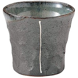 Mino Ware K43136 Drinking Device, Shaved, Rock Cup, Meteor