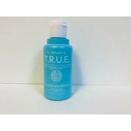 LANZA L'ANZA T.R.U.E. Clean Sustainable Shampoo - Rich with Aloe Vera and Protein 2 oz